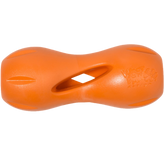 Qwizl Treat Dispensing Dog Toy Orange