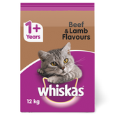 Adult 1 Plus Year Beef And Lamb Dry Cat Food