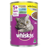 Wet Cat Food Adult 1 Plus Chicken Mince