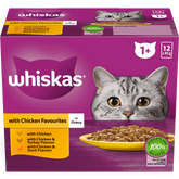 Wet Cat Food Adult Chicken Flavours Gravy