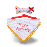 Birthday Bandana Bone Set