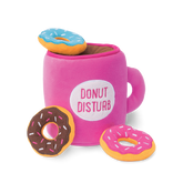 Burrow Coffee And Donutz Interactive Soft Dog Toy