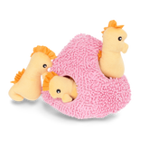 Burrow Seahorse N Coral Interactive Soft Dog Toy