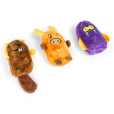 Squeakie Buddies Beaver Moose And Walrus