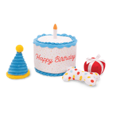 Zippy Burrow Birthday Cake Dog Toy