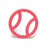 Zippytuff Squeaky Ring Fetch Dog Toy Pink