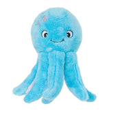 Zippy Paws Dog Toys Plush Grunterz - Oscar the Octopus