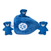 Zippy Paws Dog Toys Plush Burrow - Hanukkah Dreidel