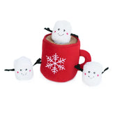 Zippy Paws Dog Toys Plush Burrow - Hot Cocoa