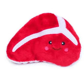 Zippy Paws Dog Toys Plush NOMNOMZ - Steak