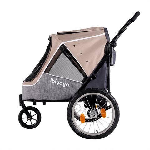 Ibiyaya Happy Pet Tri-cycle Trailer Jogger Stroller 2.0