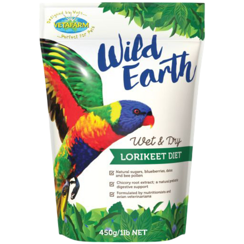 Wild Earth Wet & Dry Lorikeet Diet