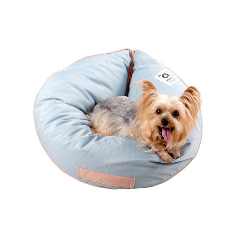 Ibiyaya Snuggler Soft Plush Nook Pet Bed- Super Comfortable