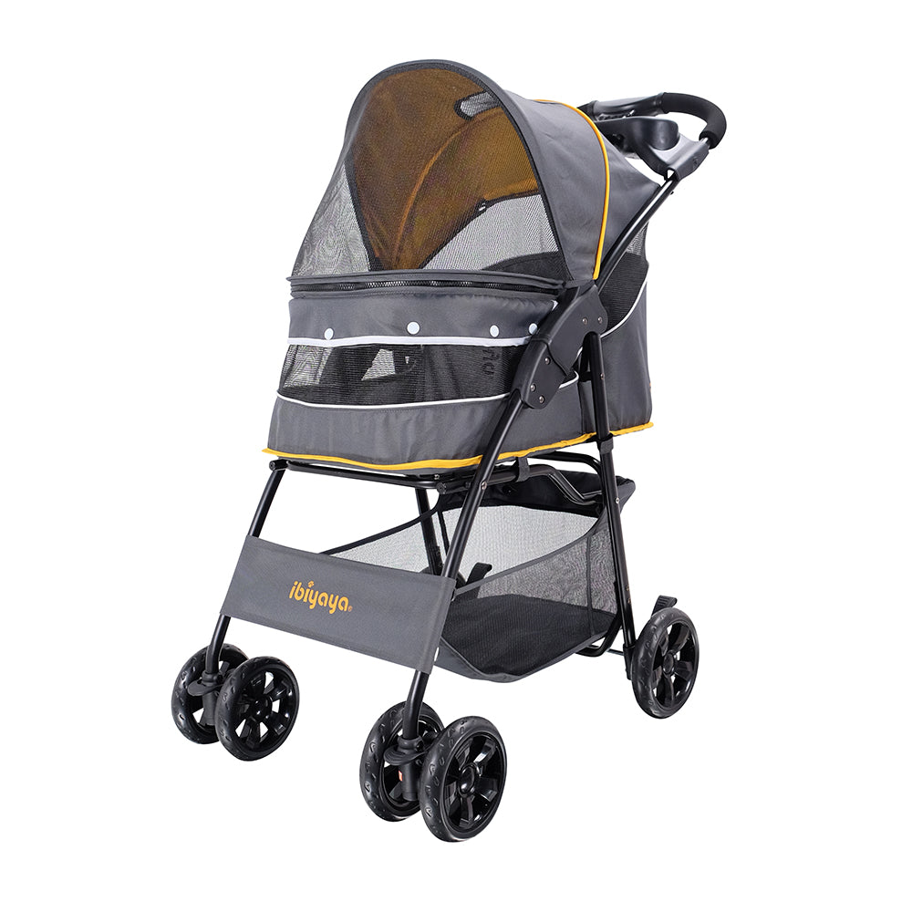Ibiyaya Comfortable Cloud 9 Dog Cat Pet Stroller 14