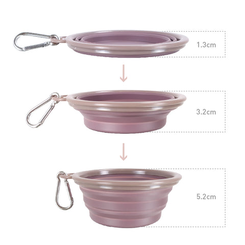 Ibiyaya Collapsible Travel Pet Bowl Premium Quality