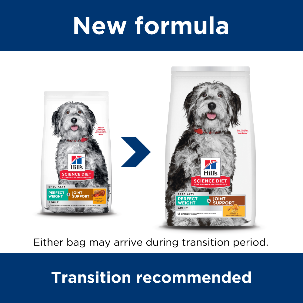 Perfect Weight Joint Support Chicken Adult Dry Dog Food