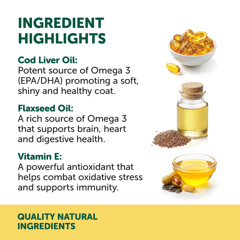 Omega Oil 3 6 And 9 For Dogs Cats & Horses