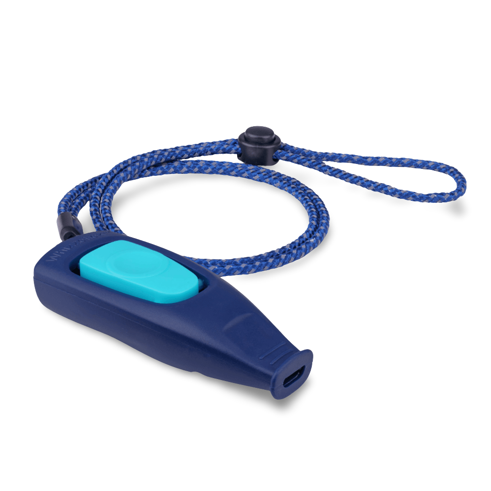 Whizzclick Dog Clicker Whistle Navy