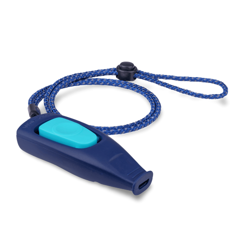 Whizzclick Dog Clicker Whistle Navy