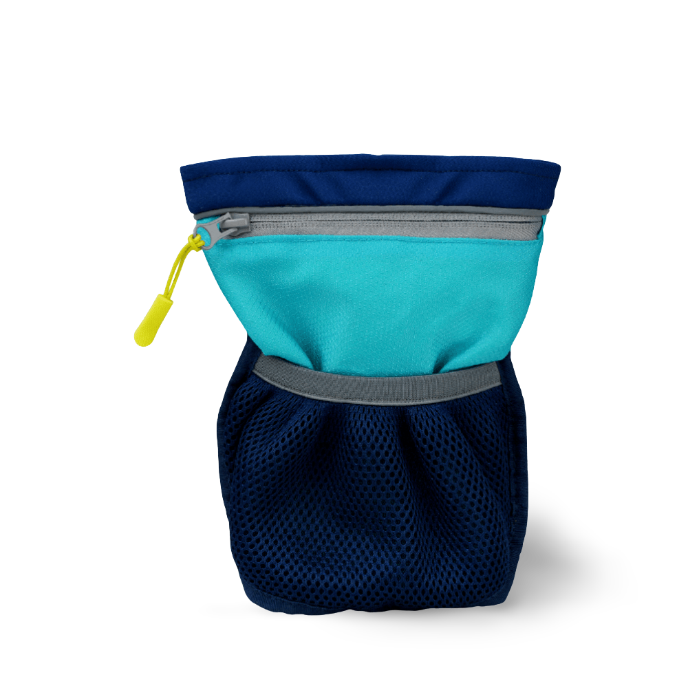 Pro Training Dog Treat Bag Navy Light Blue