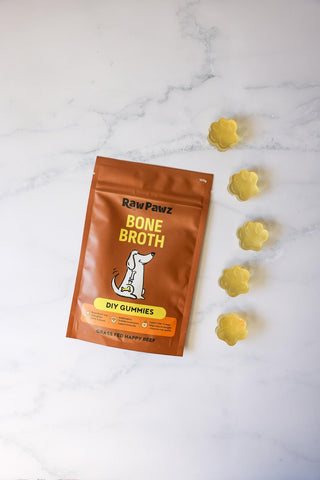 Raw Pawz DIY Gummies Bone Broth Dog Treats 90g