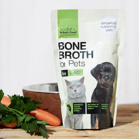 The Art of Whole Food Australian Lamb Bone Broth for Pets 500ml