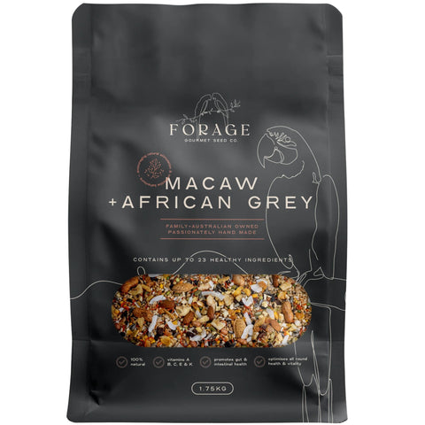 Forage Gourmet Bird Seed - Macaw & African Grey & Amazon