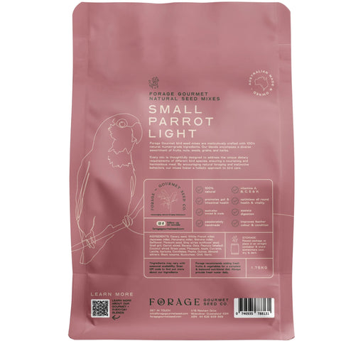 Forage Gourmet Bird Seed - Small Parrot Light