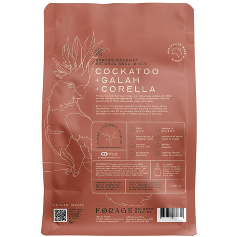 Forage Gourmet Bird Seed - Galah & Corella & Cockatoo