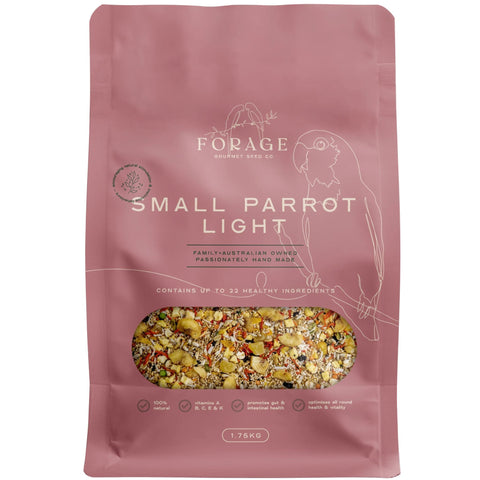 Forage Gourmet Bird Seed - Small Parrot Light