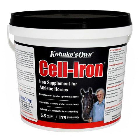 Kohnke's Own Cell-Iron Iron Supplement for Athletic Horses