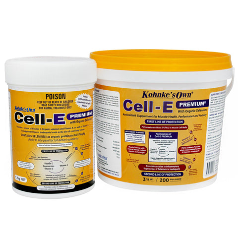 Kohnke's Own Cell-E Premium Antioxidant Supplement for Horses