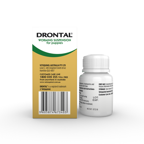Drontal Worming Suspension Puppies 30ml
