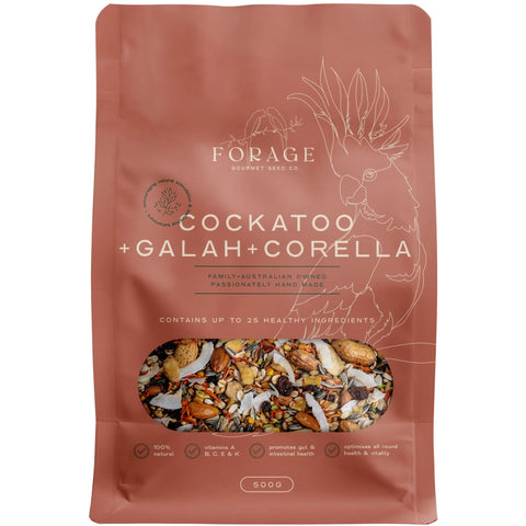 Forage Gourmet Bird Seed - Galah & Corella & Cockatoo