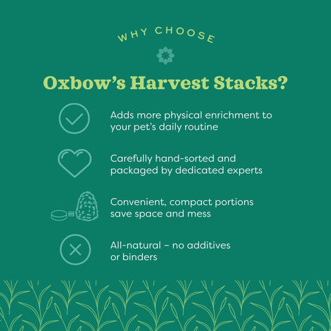 Oxbow Harvest Stacks - Western Timothy & Chamomile