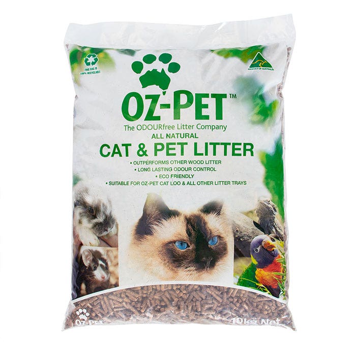 Oz Pet Hardwood Cat Litter