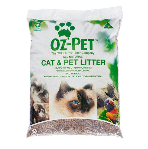 Oz Pet Hardwood Cat Litter