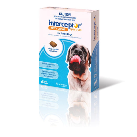 Interceptor Spectrum Blue For Large Dogs