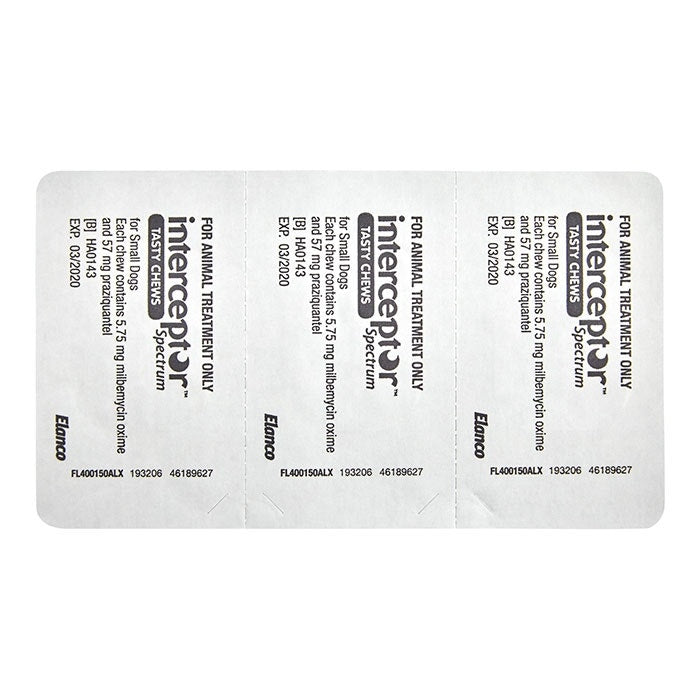 Interceptor Spectrum Green For Small Dogs