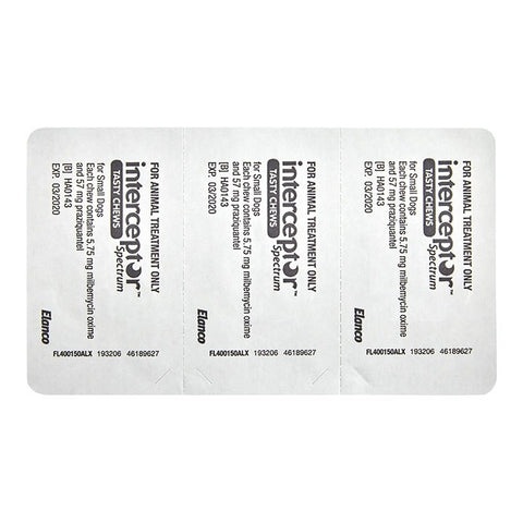Interceptor Spectrum Green For Small Dogs