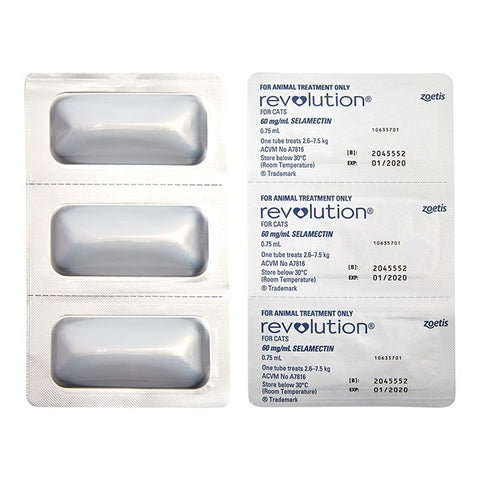 Revolution Blue For Cats 2.6 - 7.5kg