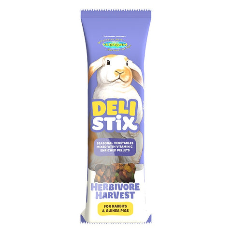 Vetafarm Origins Herbivore Harvest Small Pet Delistix 100g
