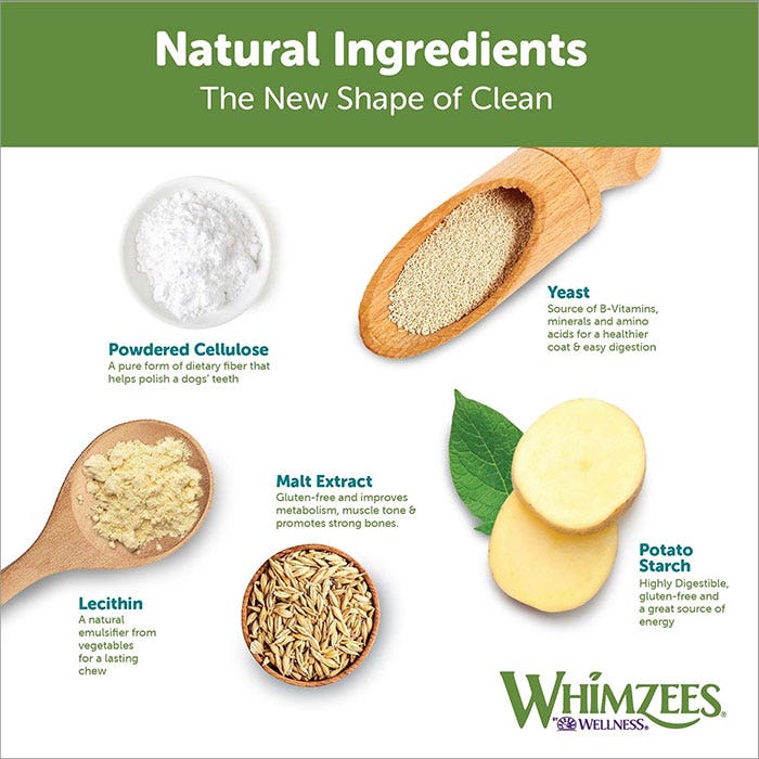 Whimzees Veggie Ear Dog Treat x18