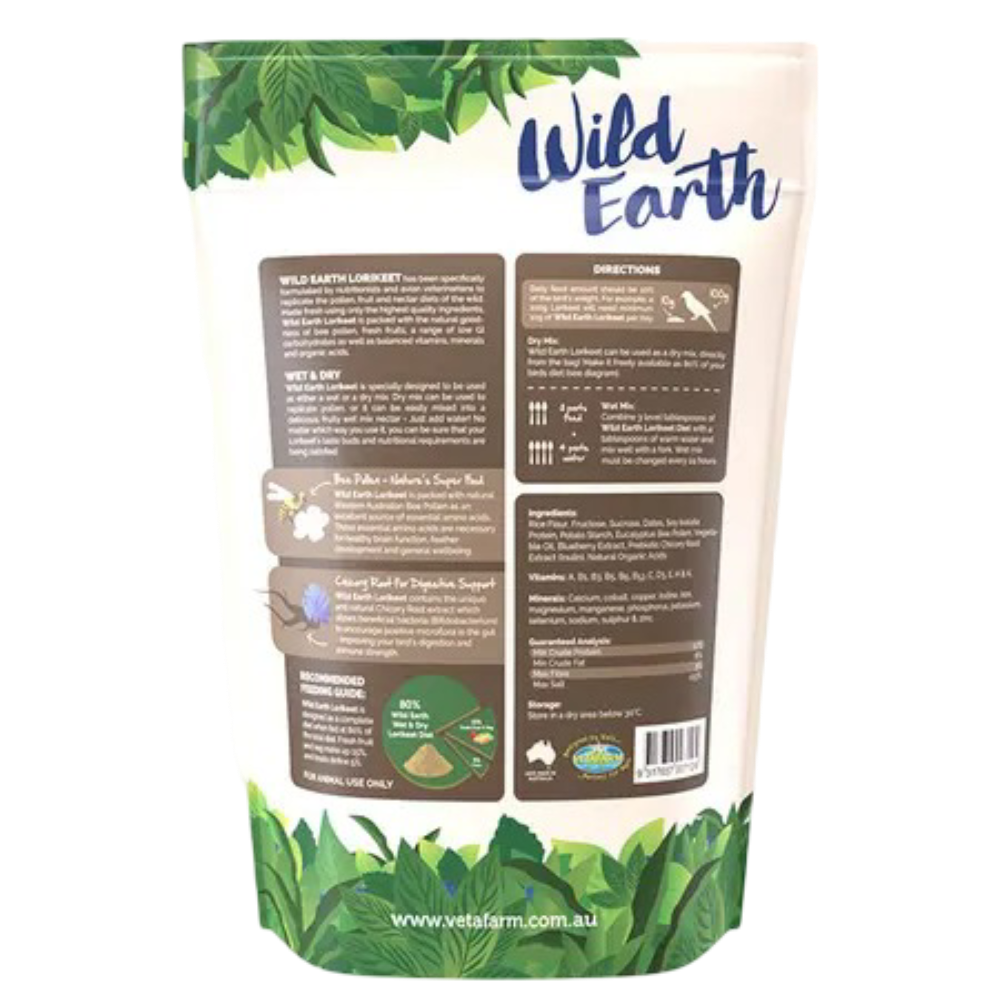 Wild Earth Wet & Dry Lorikeet Diet