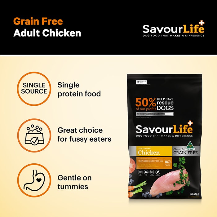 SavourLife Grain Free Chicken Adult Dog Food