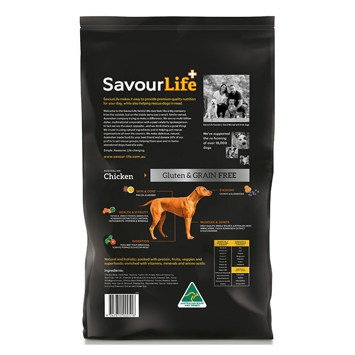 SavourLife Grain Free Chicken Adult Dog Food
