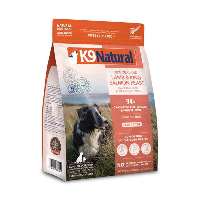 K9 Natural Freeze Dried Lamb & Salmon Adult Dog Food