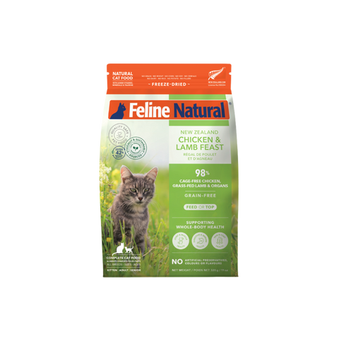 Lamb And Chicken Grain Free Freeze Dried Cat Food