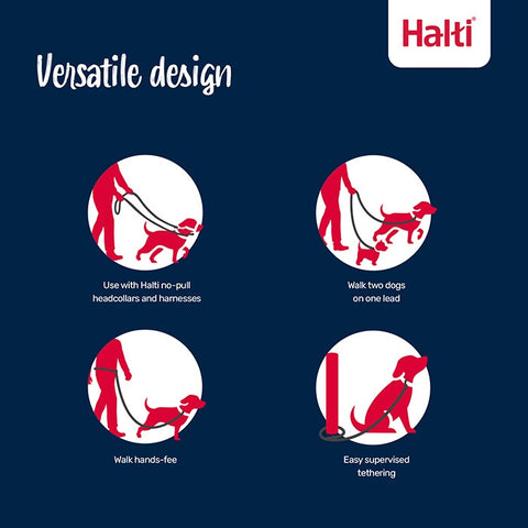 Halti Dog Lead Black