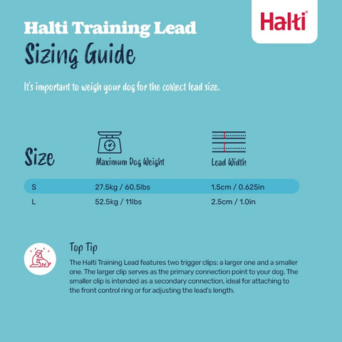 Halti Dog Lead Black